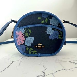 Coach Floral Cross Body Bag